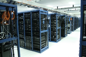 rows of servers